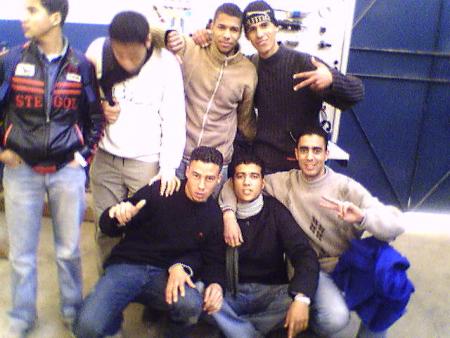 mes amis � l'atelier