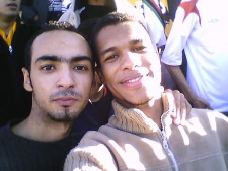 je ss avec mon ami omar au terin